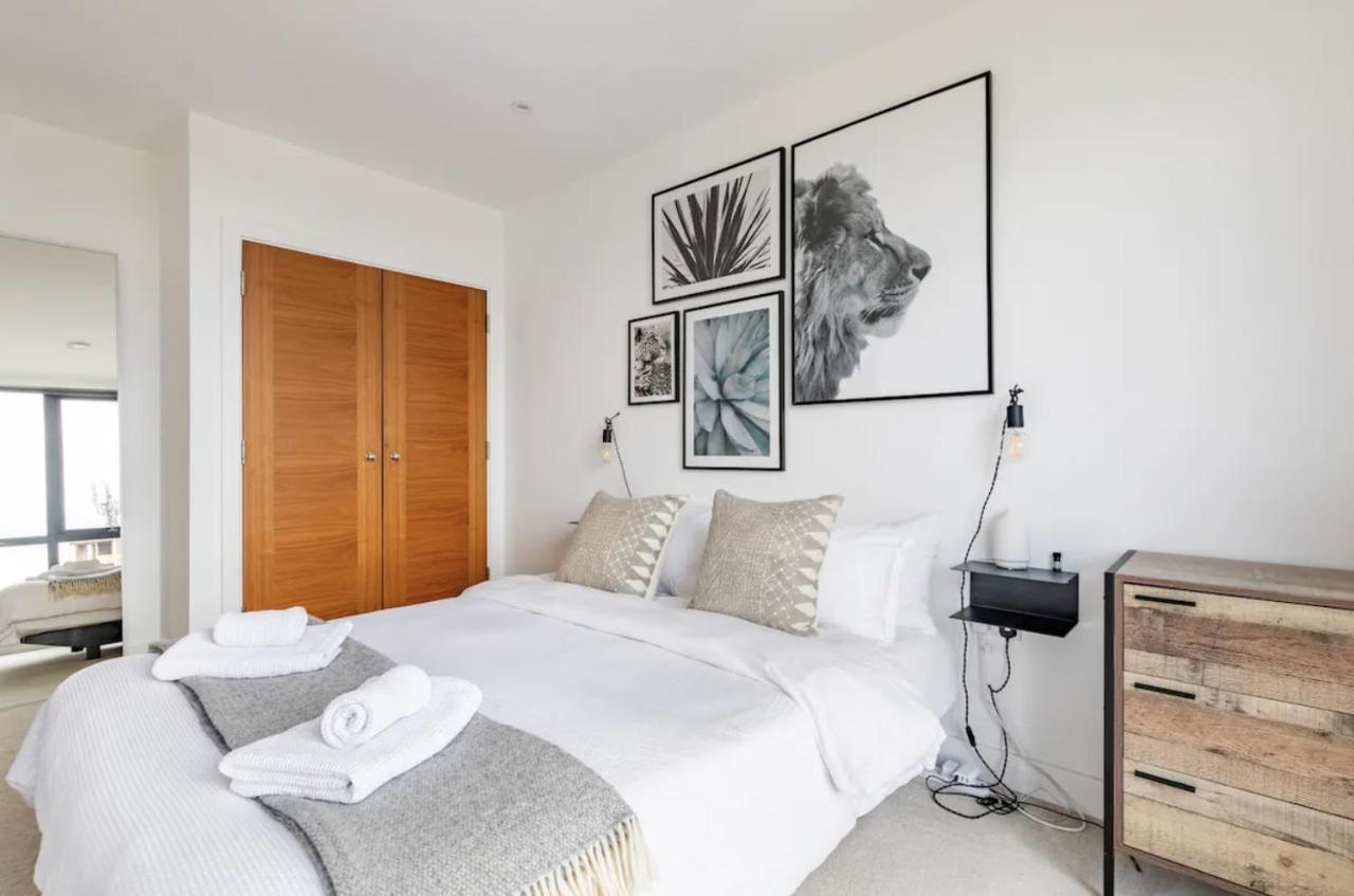 Modern 1 Bed L City Views L Work Space London Luaran gambar