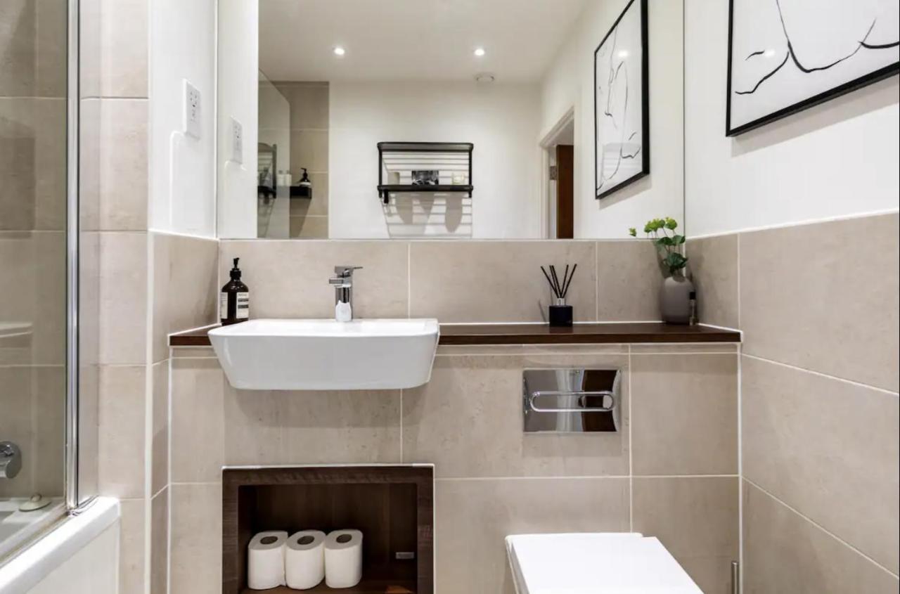 Modern 1 Bed L City Views L Work Space London Luaran gambar