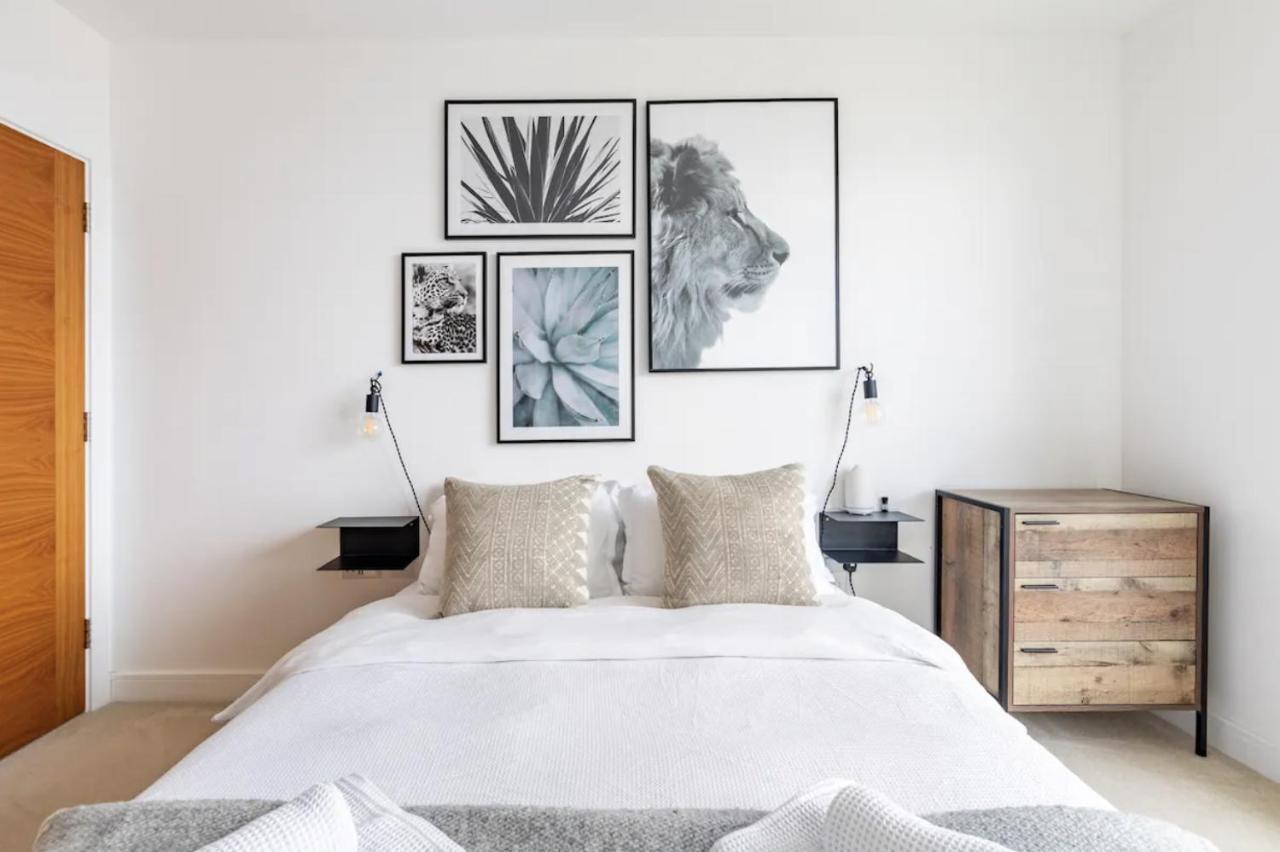 Modern 1 Bed L City Views L Work Space London Luaran gambar